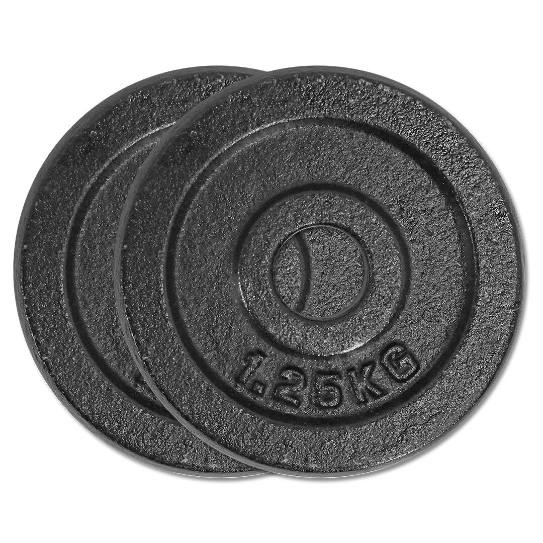 Weight Plate 1.25KG x2 (1-Inch Hole) - IRONTEC