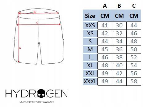 Spodenki tenisowe męskie Hydrogen Tech Shorts 3/3