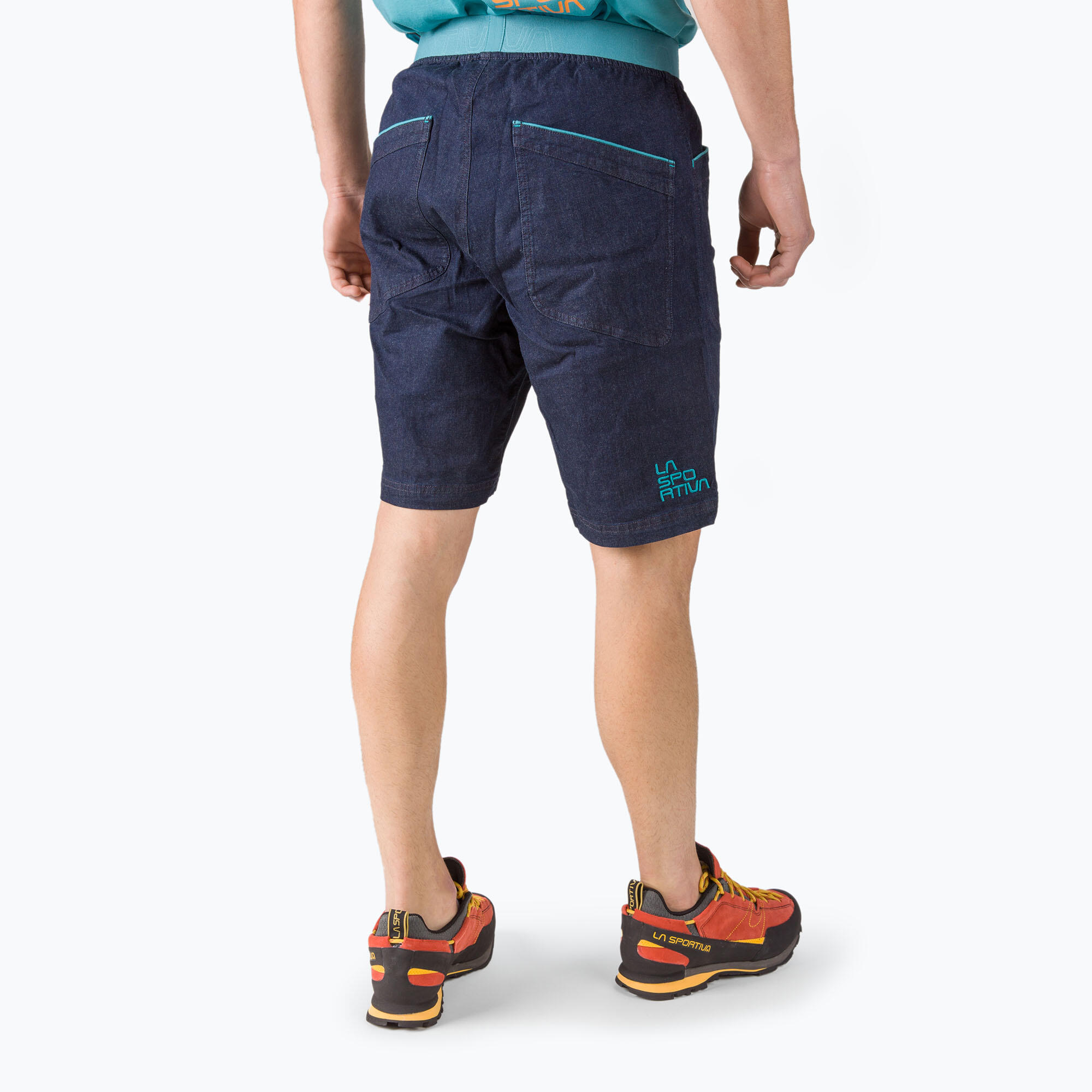 Spodenki wspinaczkowe męskie La Sportiva Mundo jeans topaz 3/5