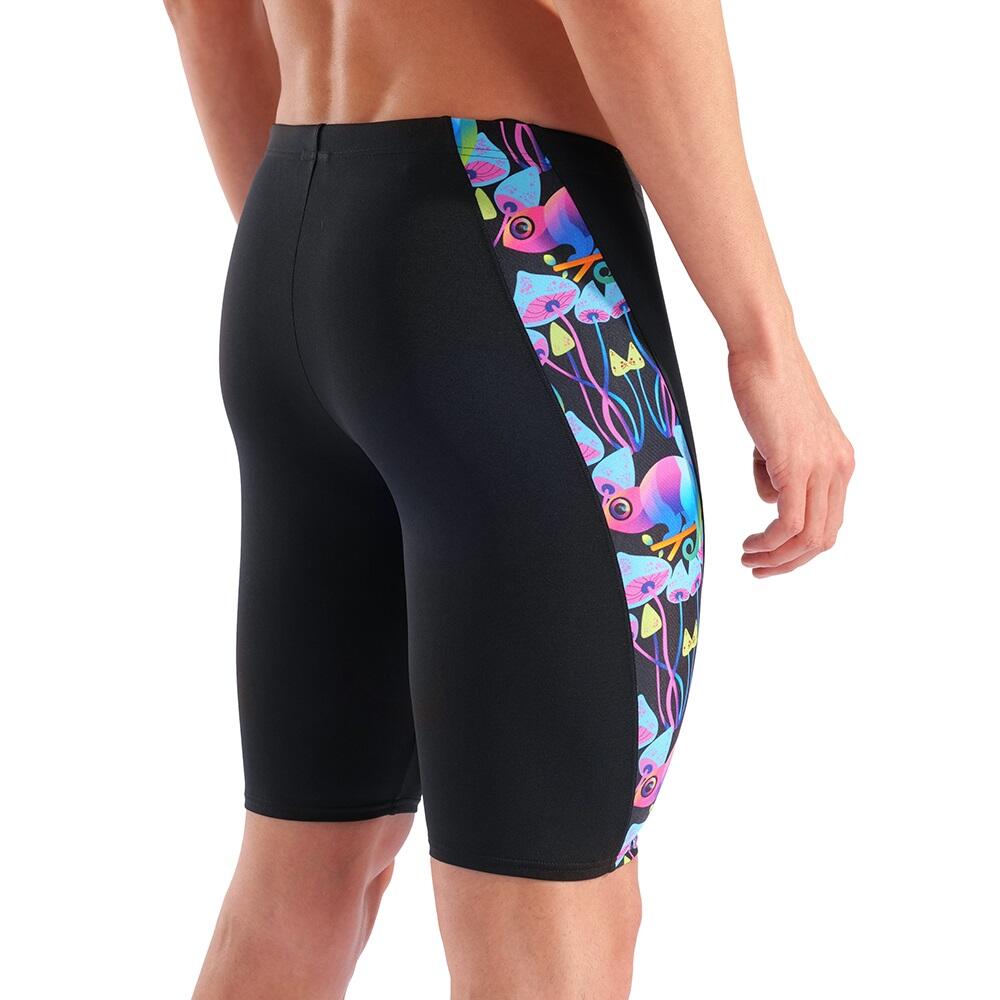 Bañador Jammer Multi Chameleons Black natación Hombre Azul Arena 2/5