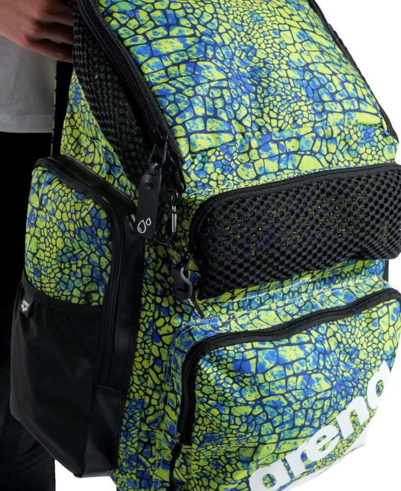 Plecak sportowy Arena One Go 45L Snake Skin Green 6/7