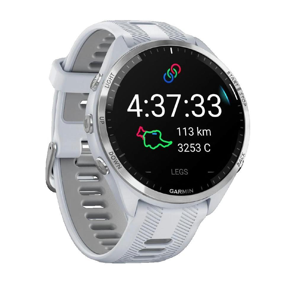 Sporthorloge Garmin Forerunner 965 Wit | Decathlon