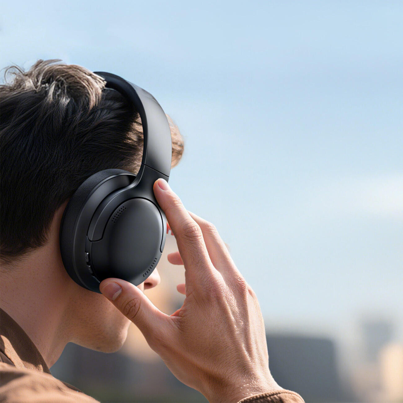 Słuchawki bezprzewodowe Baseus Bass BH1 lite bluetooth 6.0 nauszne usb-c 4/7