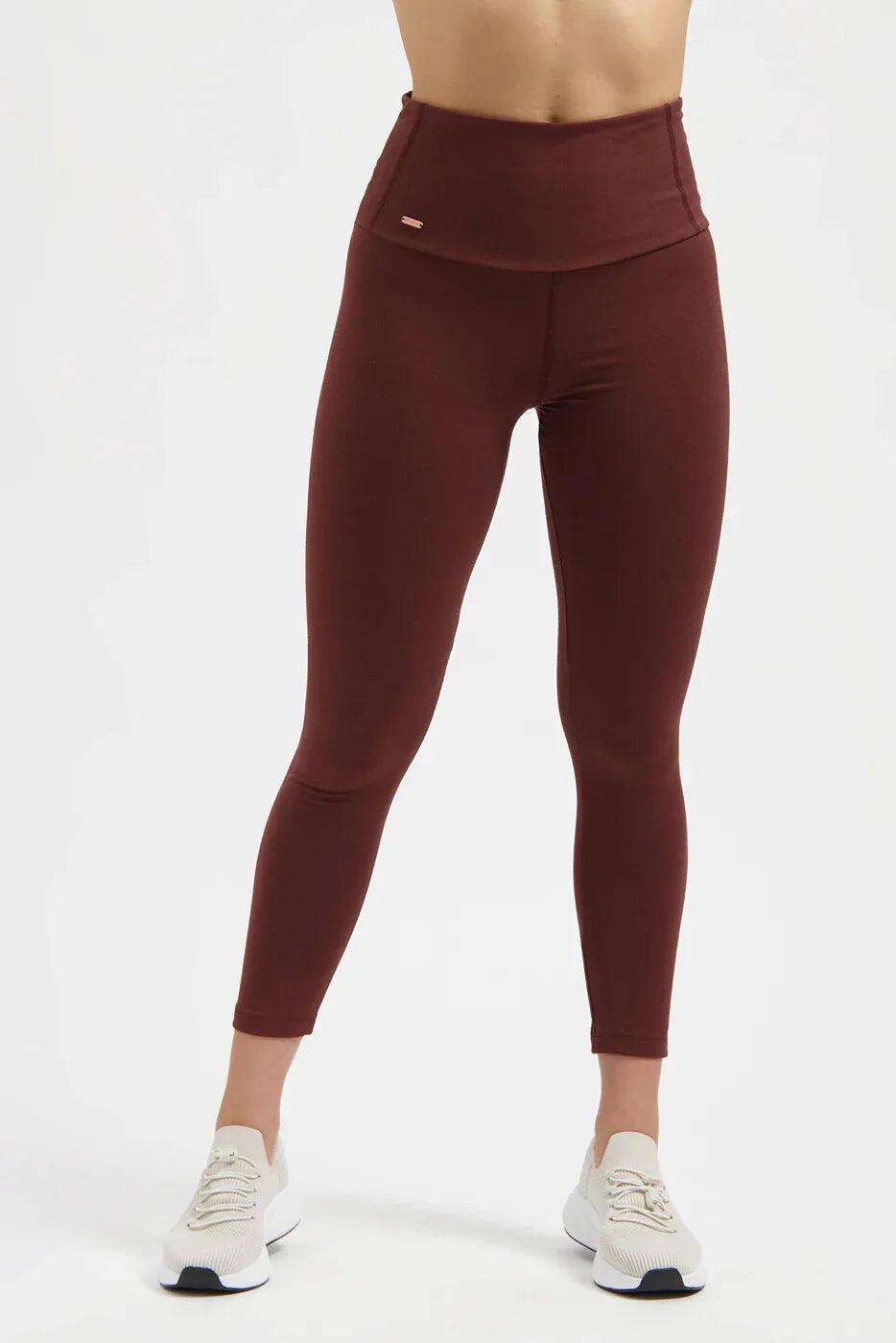 Surya 7/8 Dry Fit Yoga et Pilates Legging - Marron 2/5