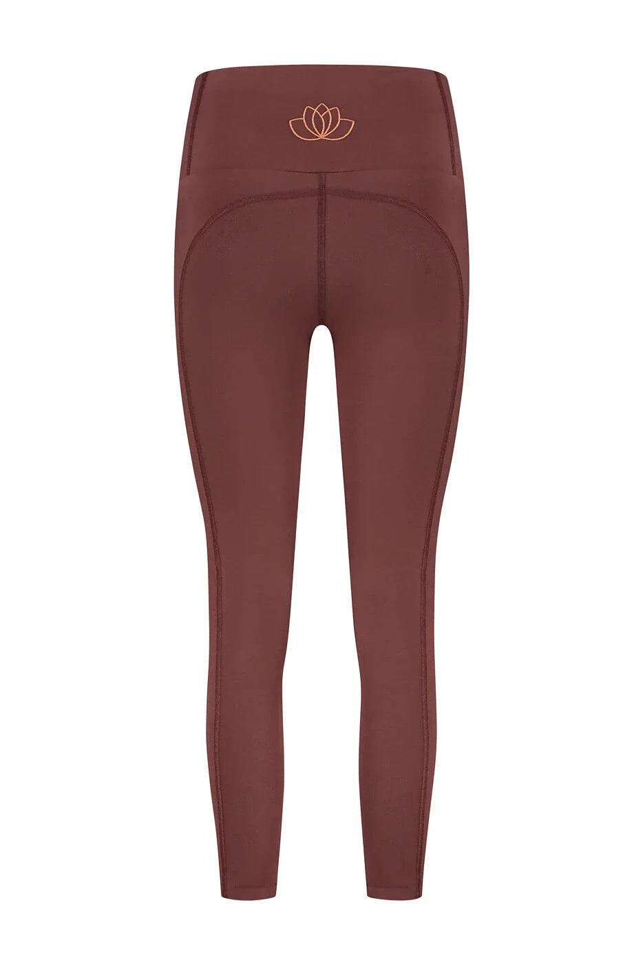 Surya 7/8 Dry Fit Yoga et Pilates Legging - Marron 5/5