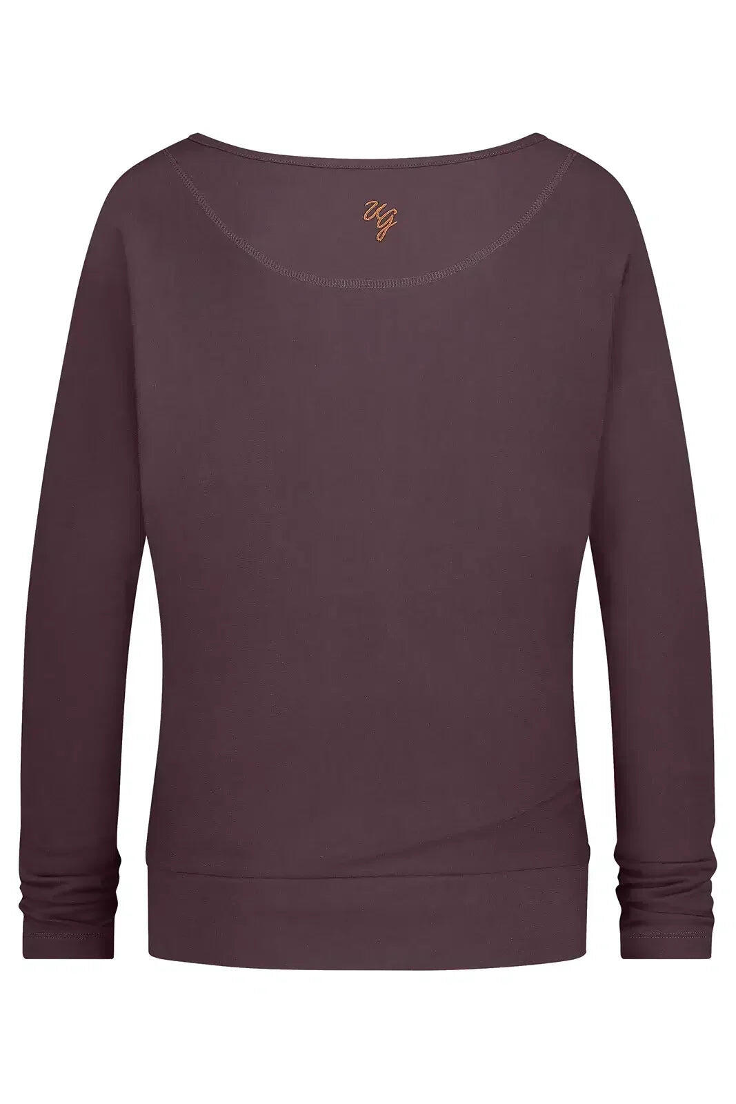 Chemise de Yoga à manches longues Budhi, manche chauve-souris - Volet Baie 5/5