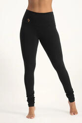 Legging de Yoga Gaia - Legging tendance taille haute - Onyx Noir