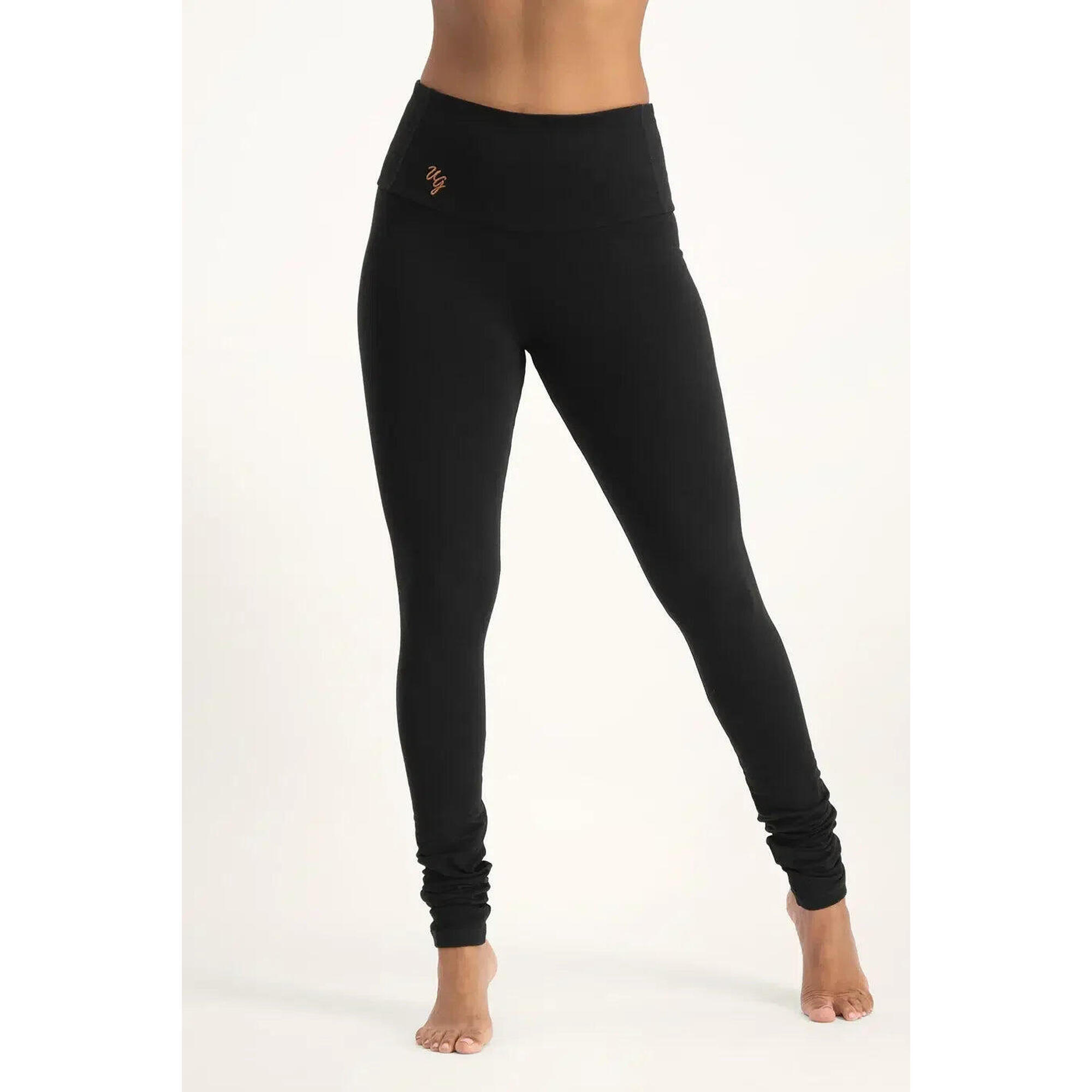 Urban Goddess - Legging De Yoga Et Pilates Gaia - Legging Tendance Taille Haute  - Onyx Noir - Legging - Noir - Decathlon