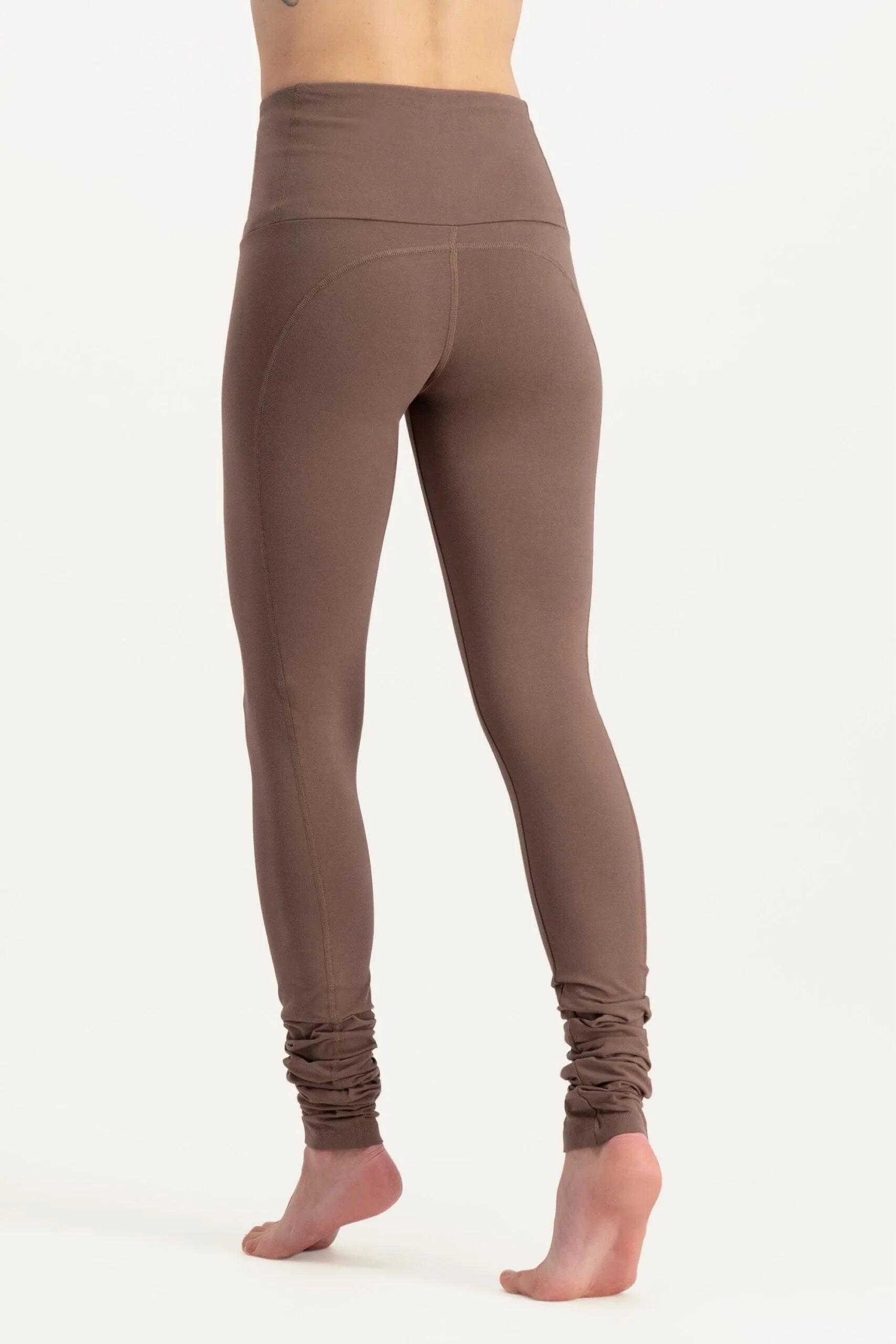 Legging de Yoga et Pilates Gaia - Legging tendance taille haute  - Clay 3/5