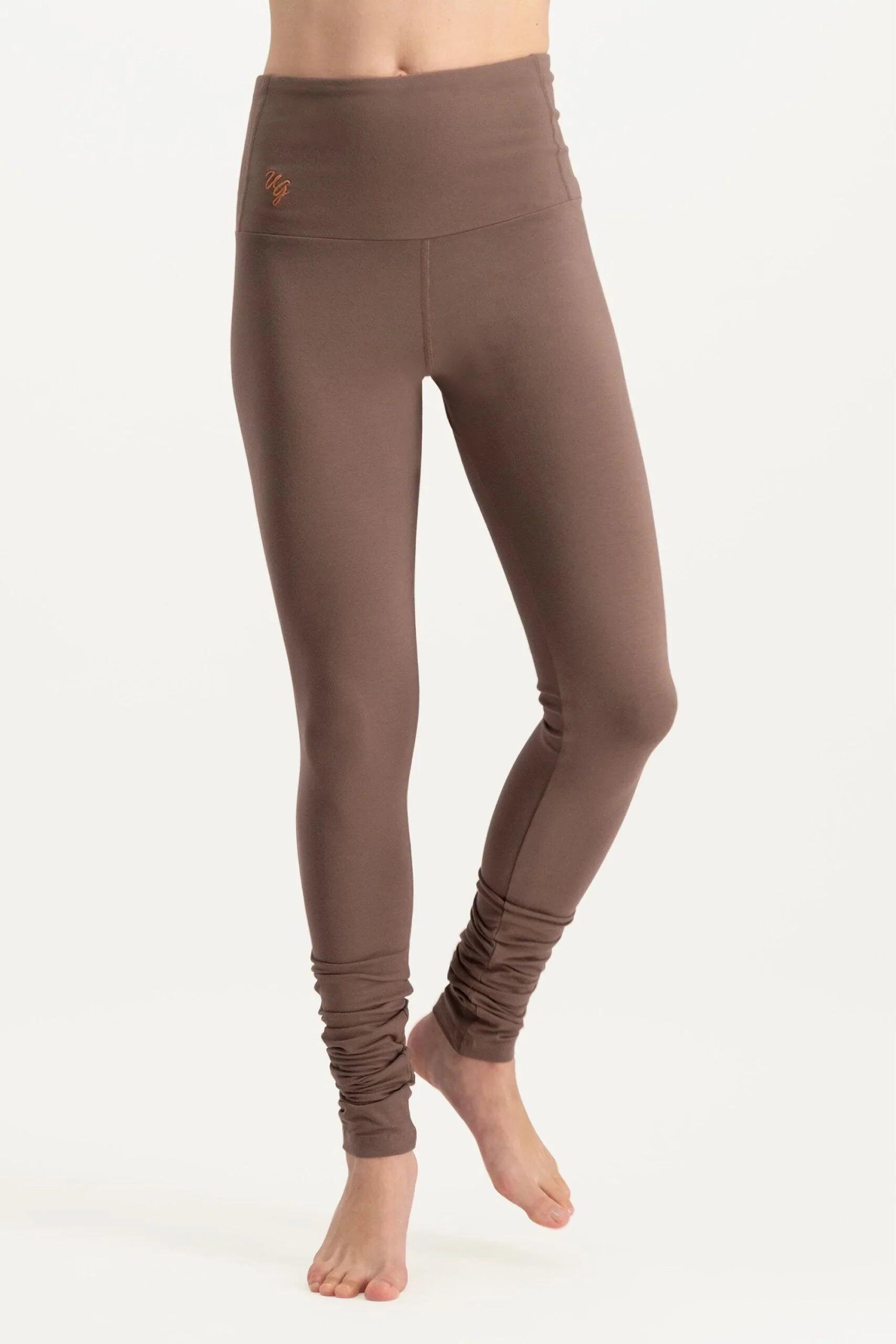 Legging de Yoga et Pilates Gaia - Legging tendance taille haute  - Clay 2/5