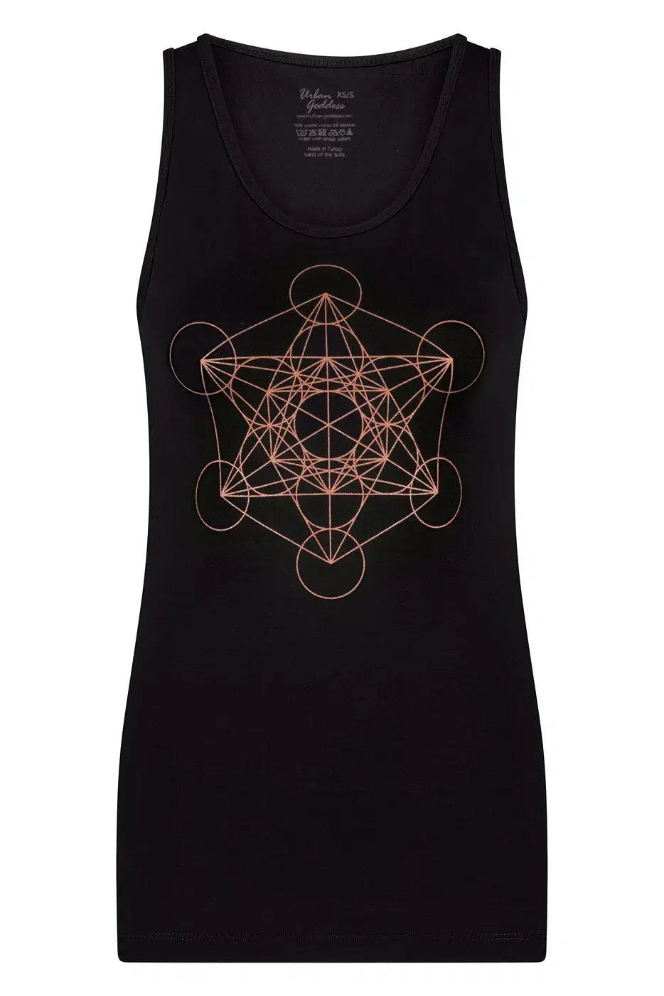 Débardeur de Yoga et Pilates Metatron Core - Noir onyx 5/5