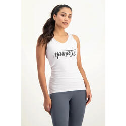 Débardeur de yoga Namaste Core - Crème