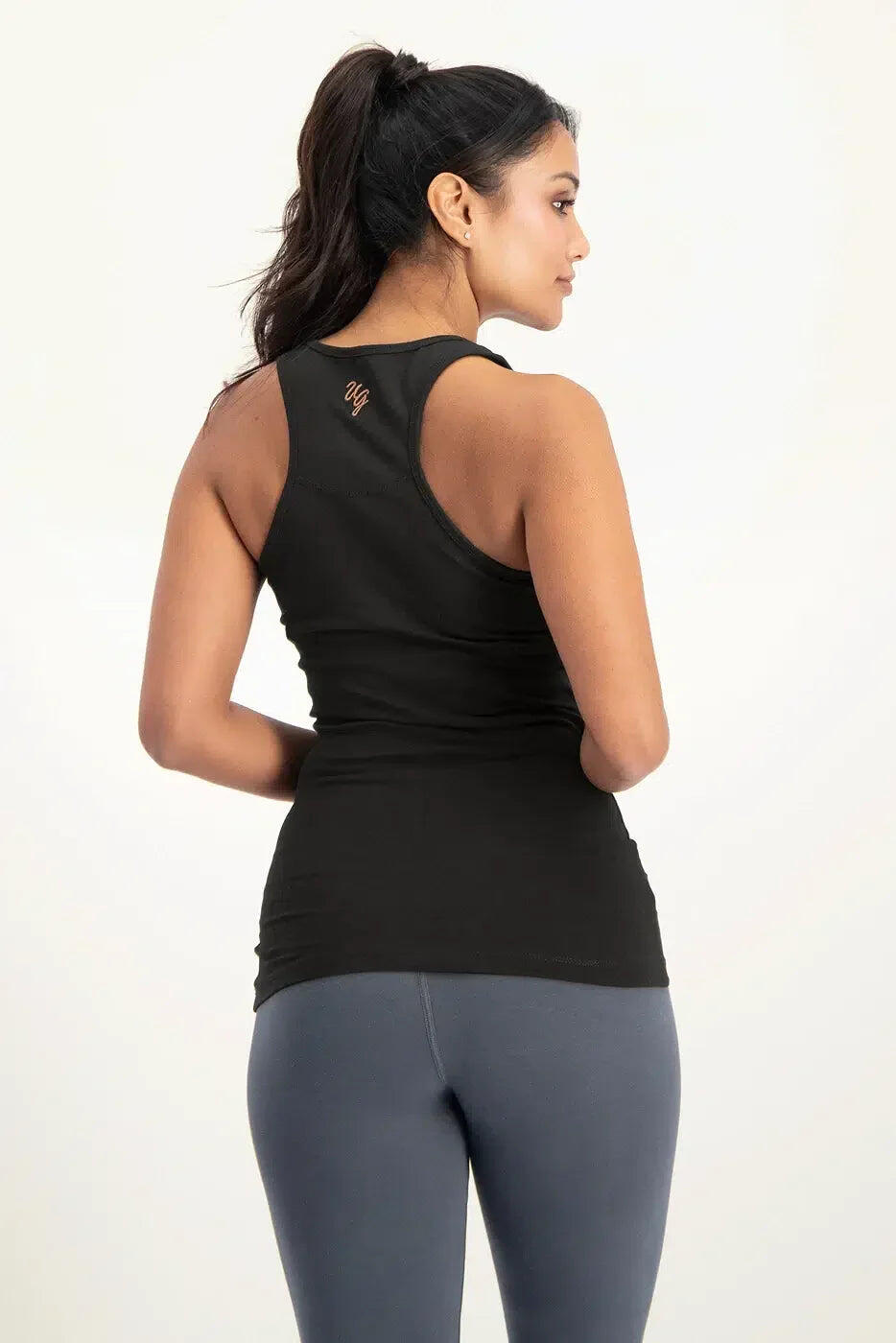 Débardeur de Yoga et Pilates Metatron Core - Noir onyx 4/5