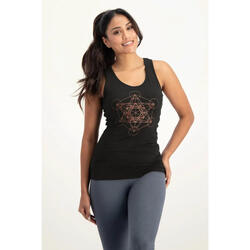 Débardeur de yoga Metatron Core - Noir onyx