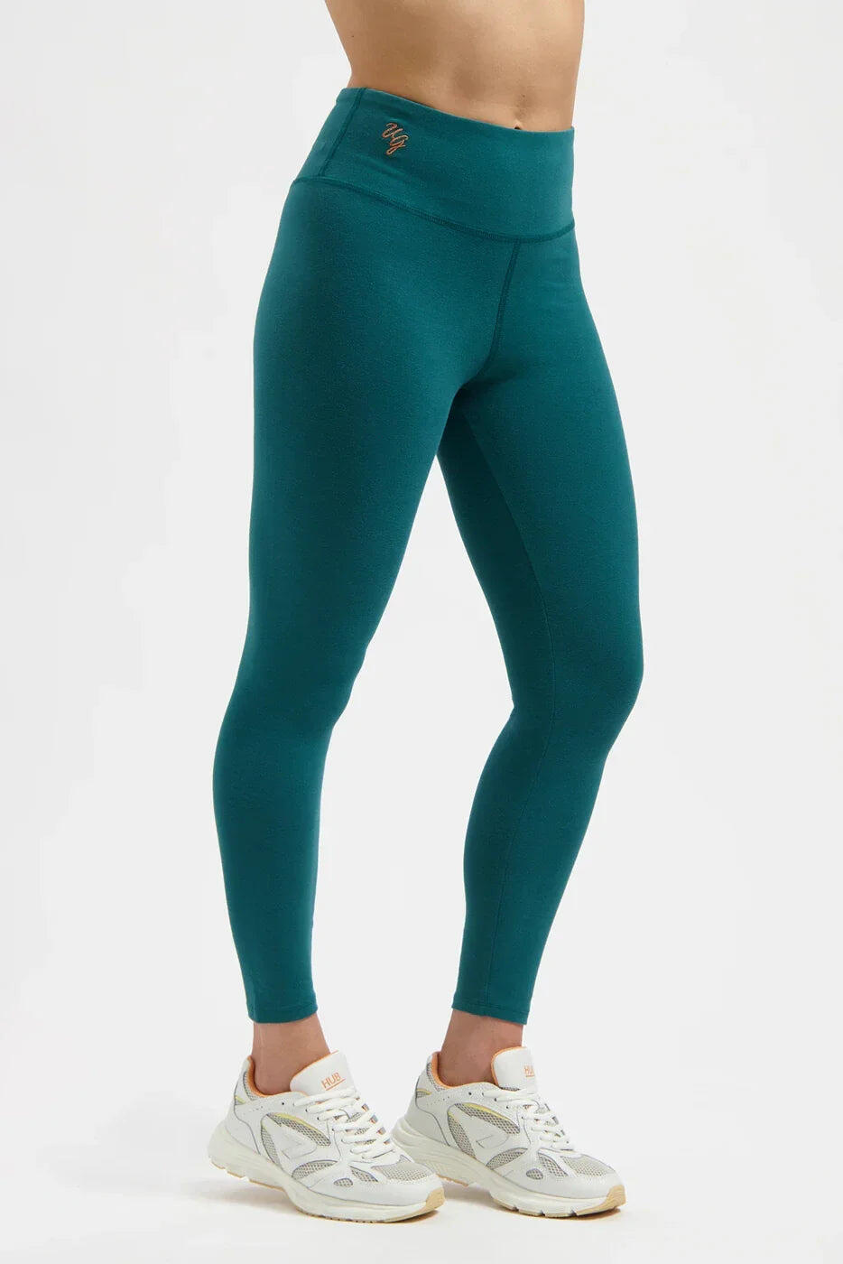 Yoga et Pilates Legging Isara 7/8  - vert mer 2/5
