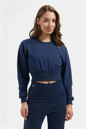 Naya Cropped Yoga en Pilates Longsleeve – Midnight