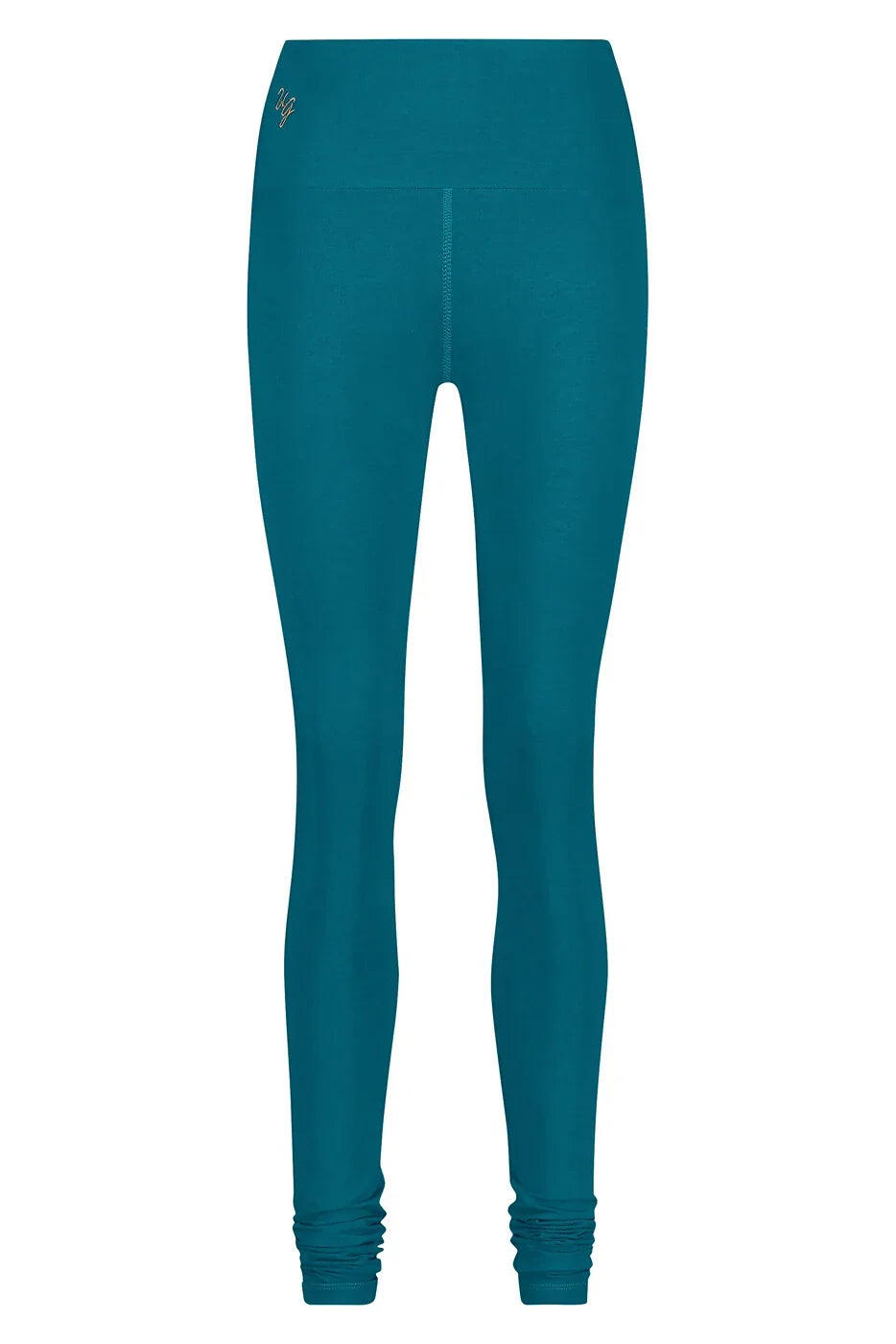 Legging de Yoga et Pilates Satya - Legging tendance taille haute  Pétrole 5/5