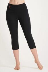 Legging de yoga Satya - Legging ample taille haute dry fit - Noir