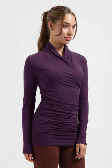 Good Karma -Elegante longsleeve Yoga en Pilates tuniek- Bloom