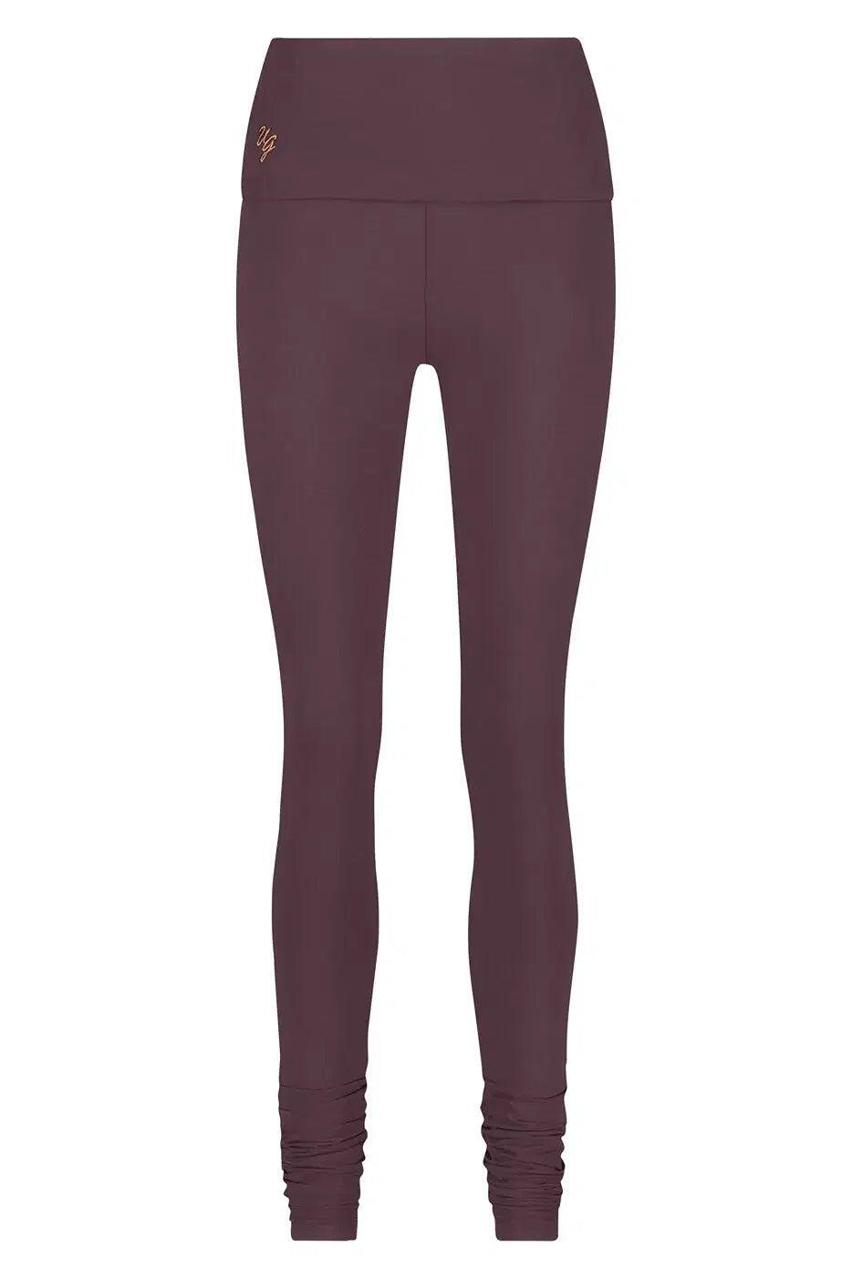 Shaktified - Legging de yoga confortable avec Bordure en revers - Violet 4/5