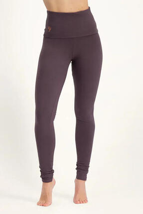 Shaktified - comfortabele yogalegging met omslagband - Berry