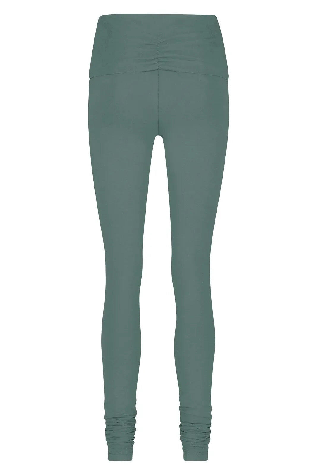 Shaktified - Legging de Yoga et Pilates confortable avec Bordure en revers -Vert 5/5