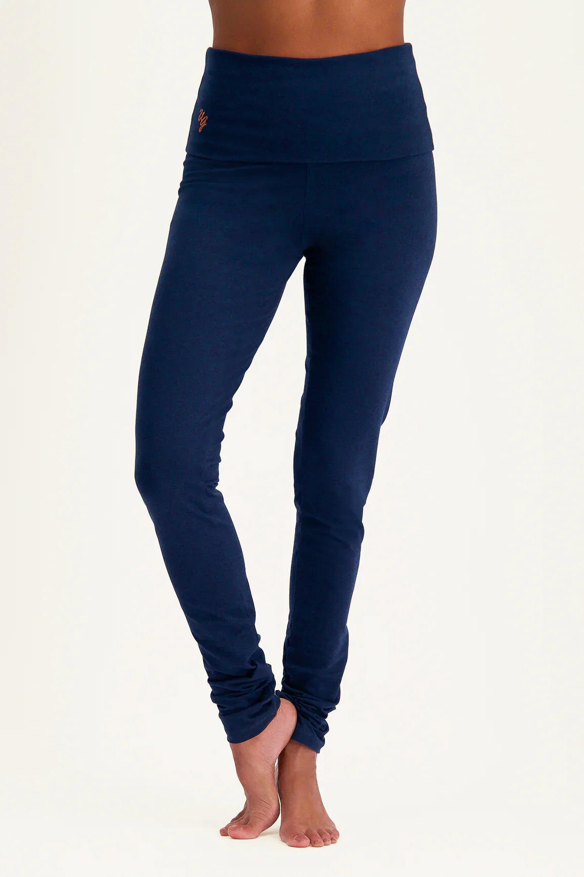 Shaktified - Legging de Yoga et Pilates confortable avec Bordure en revers -Bleu 3/5