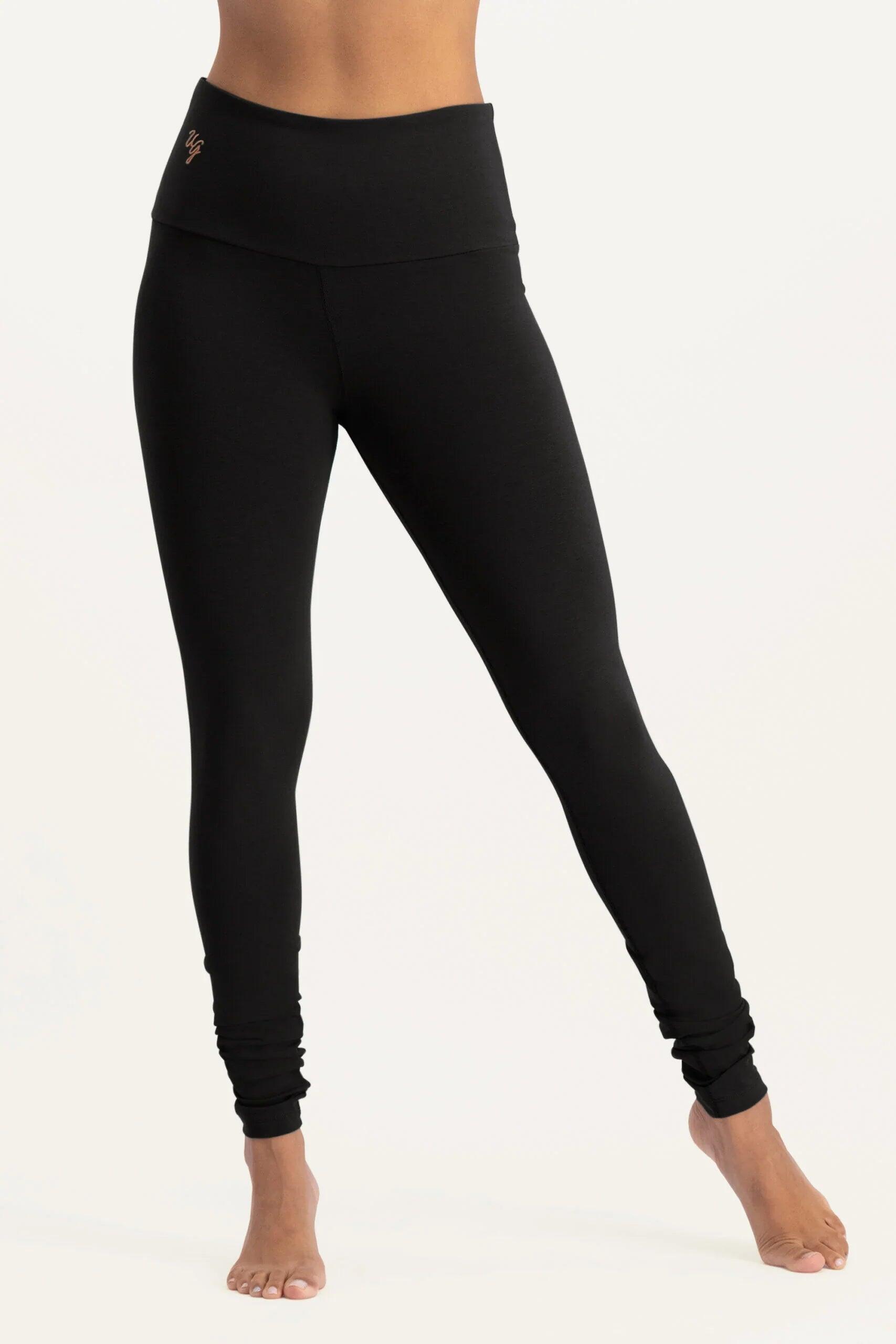 Legging de Yoga et Pilates Satya - Legging tendance taille haute dry fit - Noir 3/5
