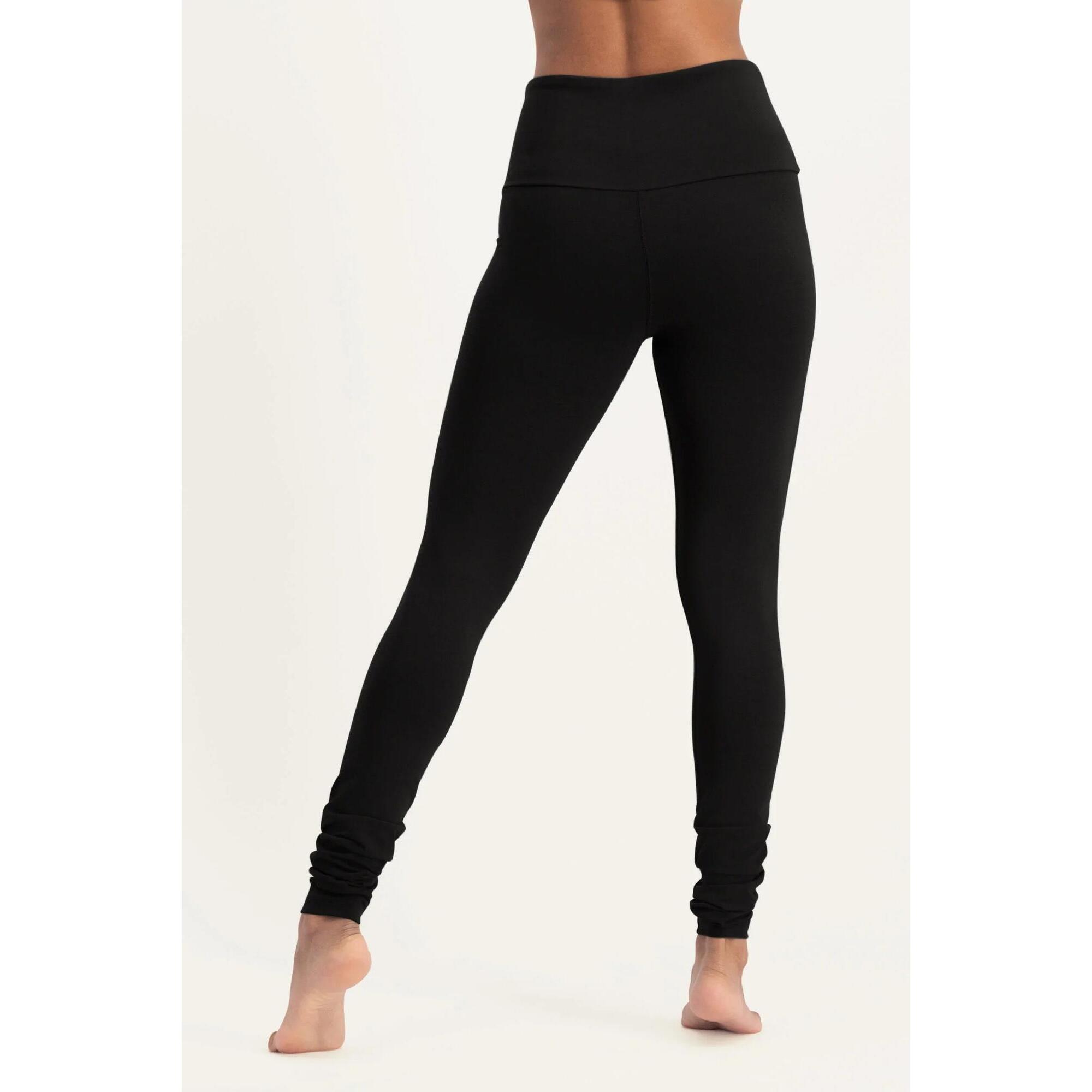 Urban Goddess - Legging De Yoga Satya - Legging Tendance Taille Haute Dry Fit - Noir Onyx - Legging - Noir - 40 M - Decathlon