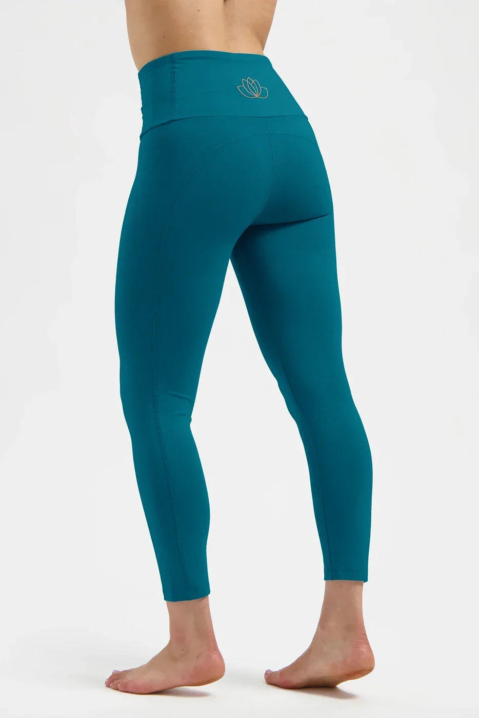Surya 7/8 Dry Fit Yoga et Pilates Legging - Petrole 2/4