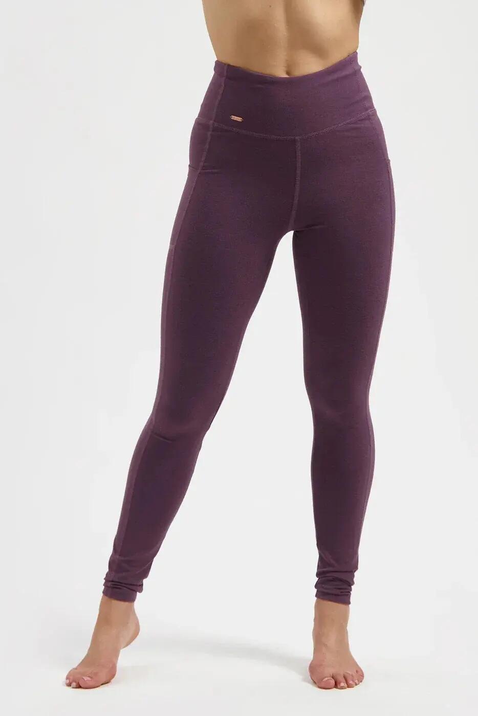 Legging de Yoga et Pilates Tara avec Poches - Baie 1/5