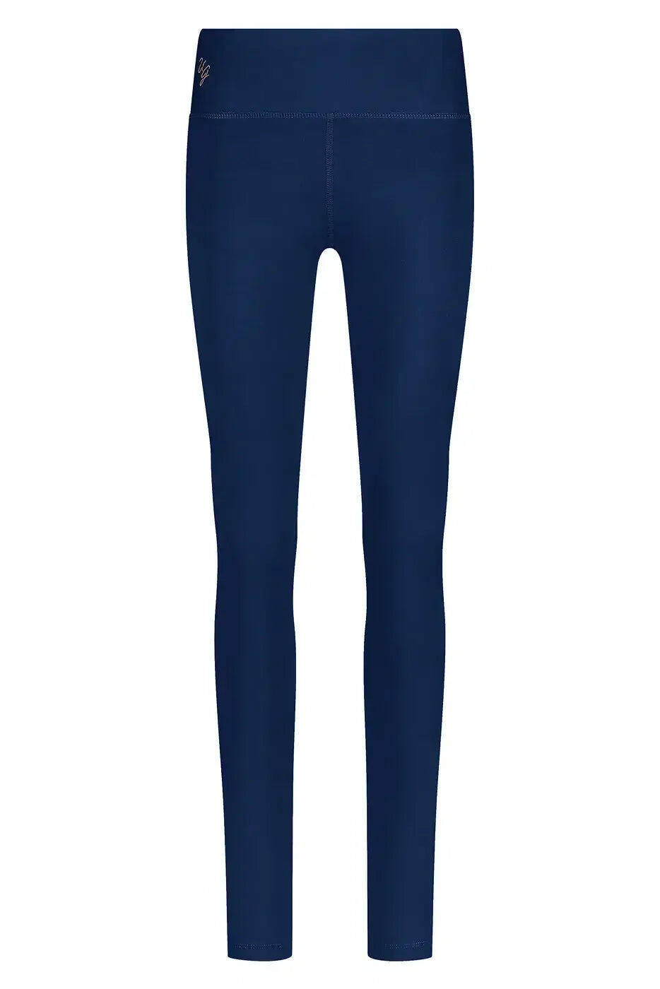 Legging de yoga Bhaktified - taille mi-haute en coton biologique - Bleu foncé 4/5