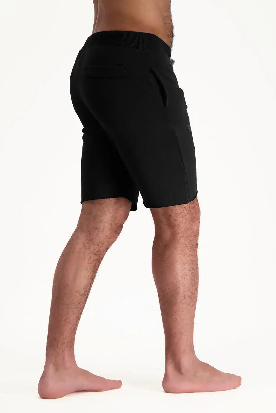 Yoga et Pilates Shorts Bodhi-confortable et tendance en coton biologique - Noir 2/5