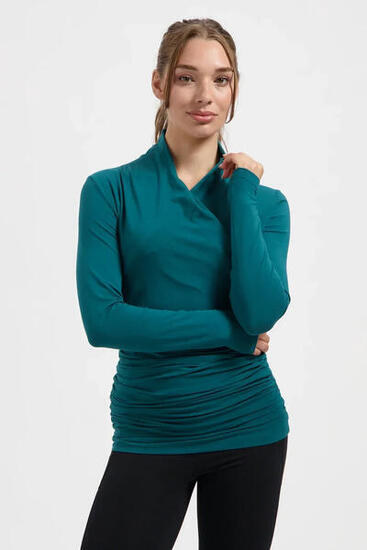 Good Karma -Elegante longsleeve Yoga en Pilates tuniek- Seamoss