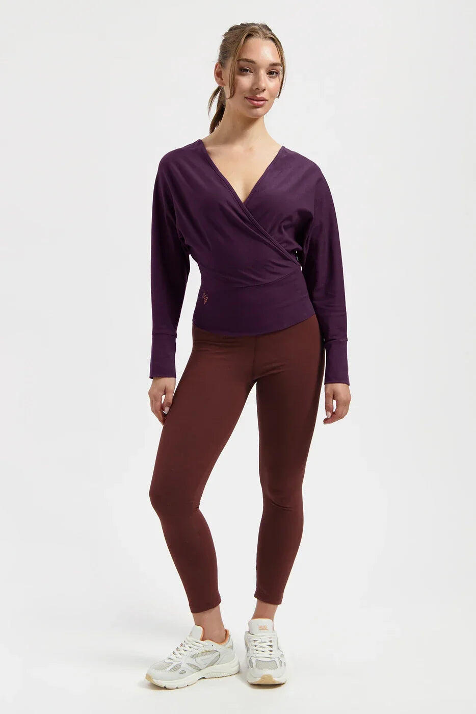 Haut de Yoga et Pilates Ala à Manches Longues – Bloom 4/5