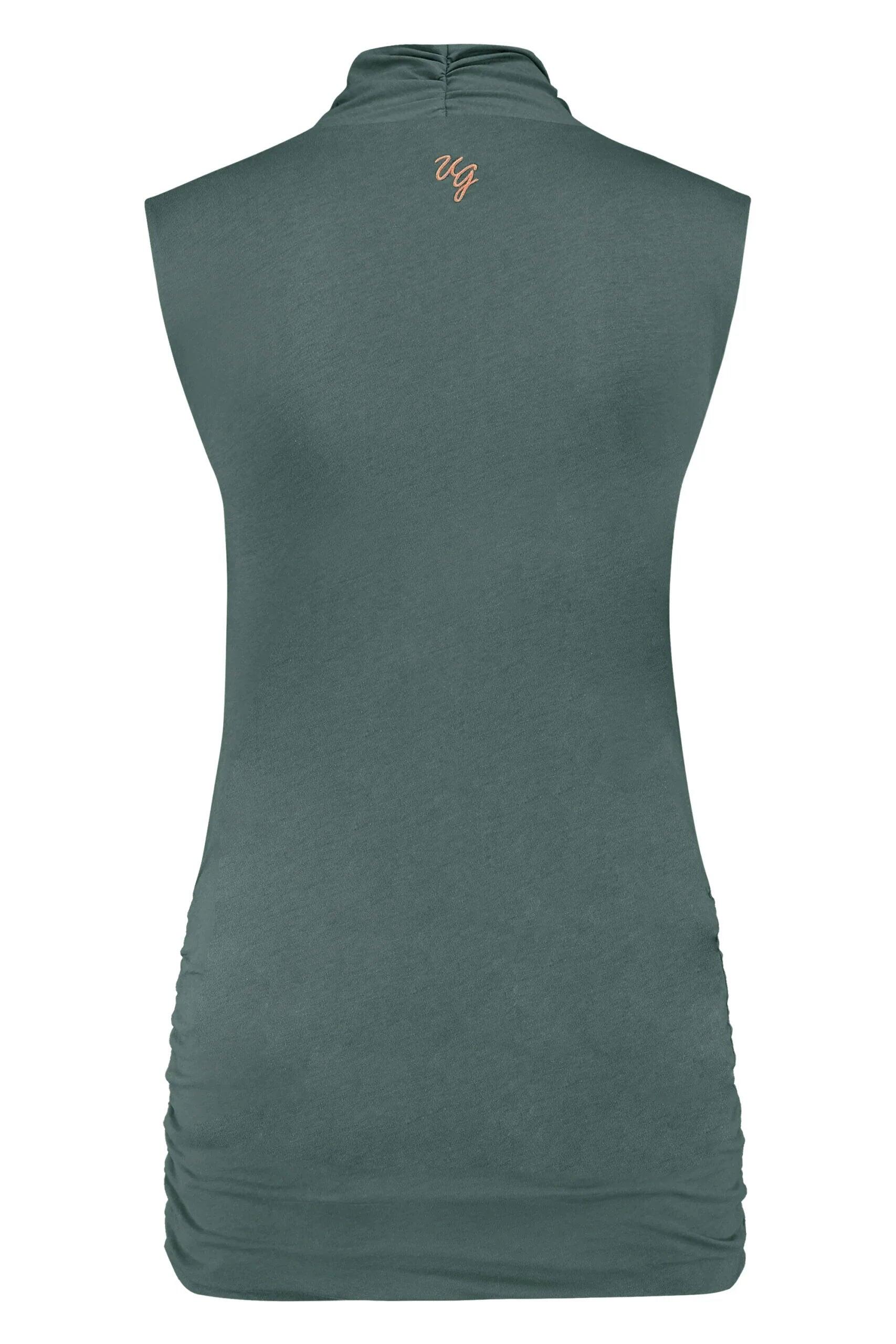 Good Karma - Top de Yoga et Pilates multifonctionnel en coton biologique - Vert 5/5