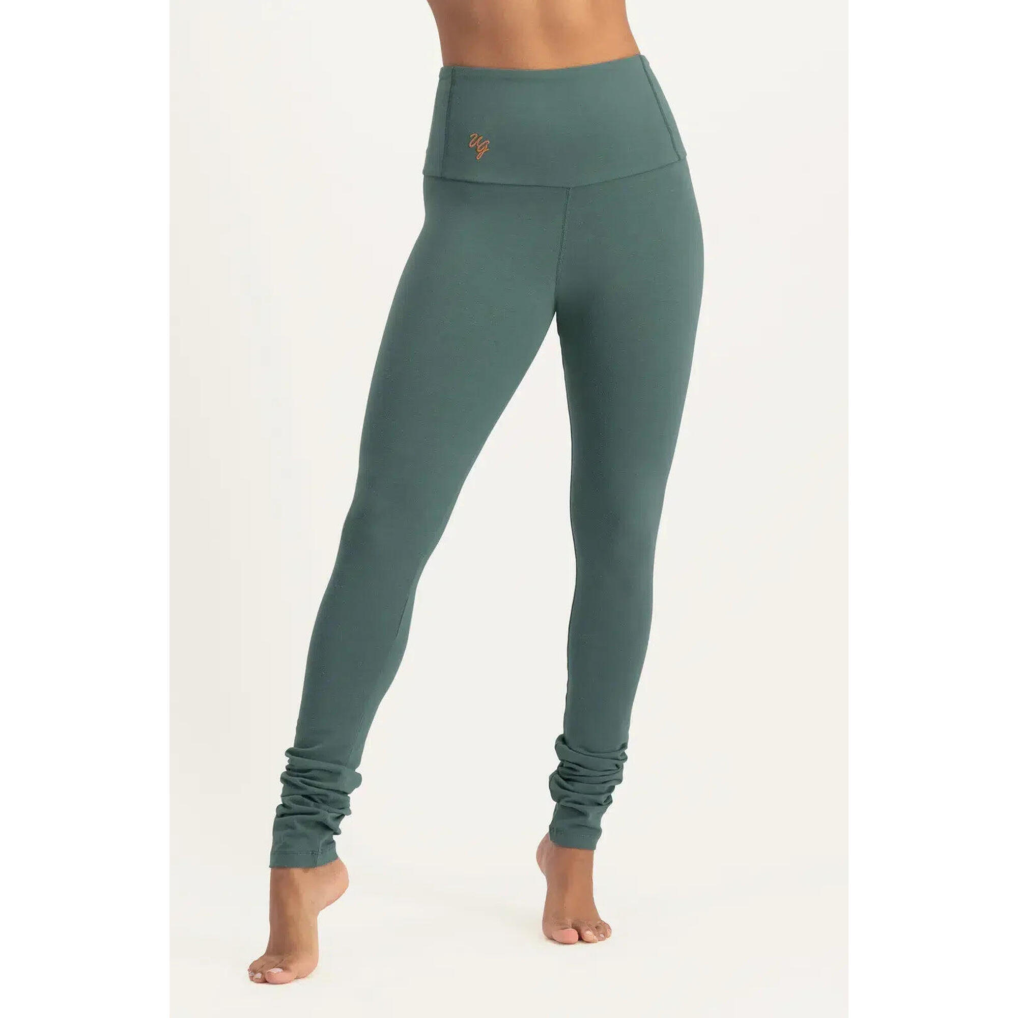 Urban Goddess - Legging De Yoga Et Pilates Gaia - Legging Tendance Taille Haute  - Forêt - Legging - Vert - 40 M - Decathlon