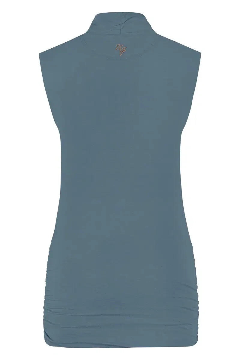 Good Karma - Top de Yoga et Pilates en coton biologique - Blue Claire 5/5
