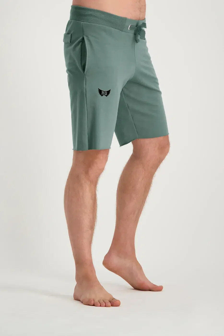 Yoga et Pilates Shorts Bodhi - confortable et tendance en coton biologique-Forêt 2/5