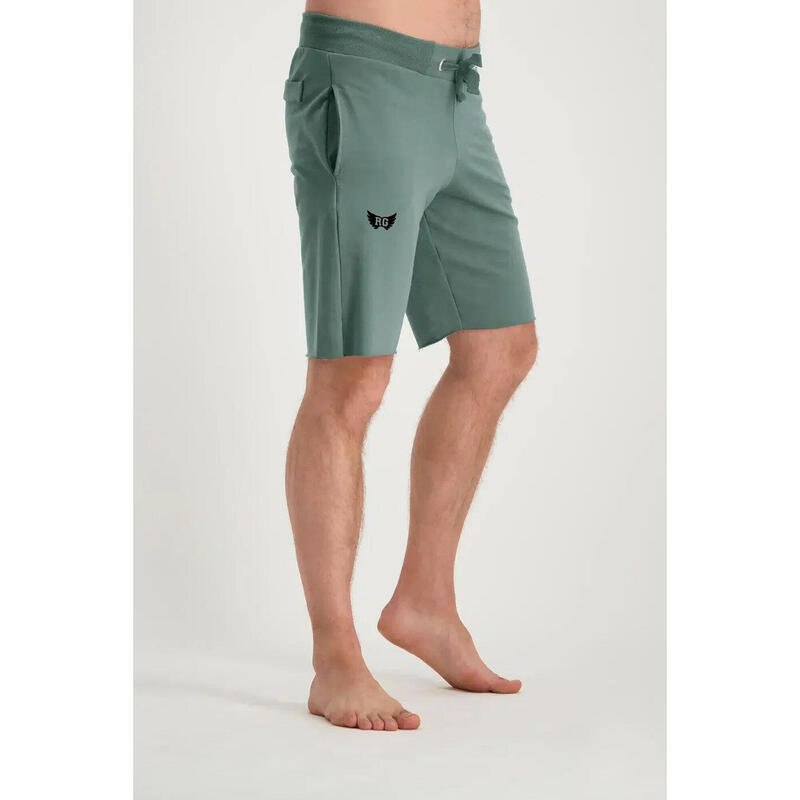 Pyjama été léger - 100% coton biologique - 1 à 6 mois - Vert forêt
