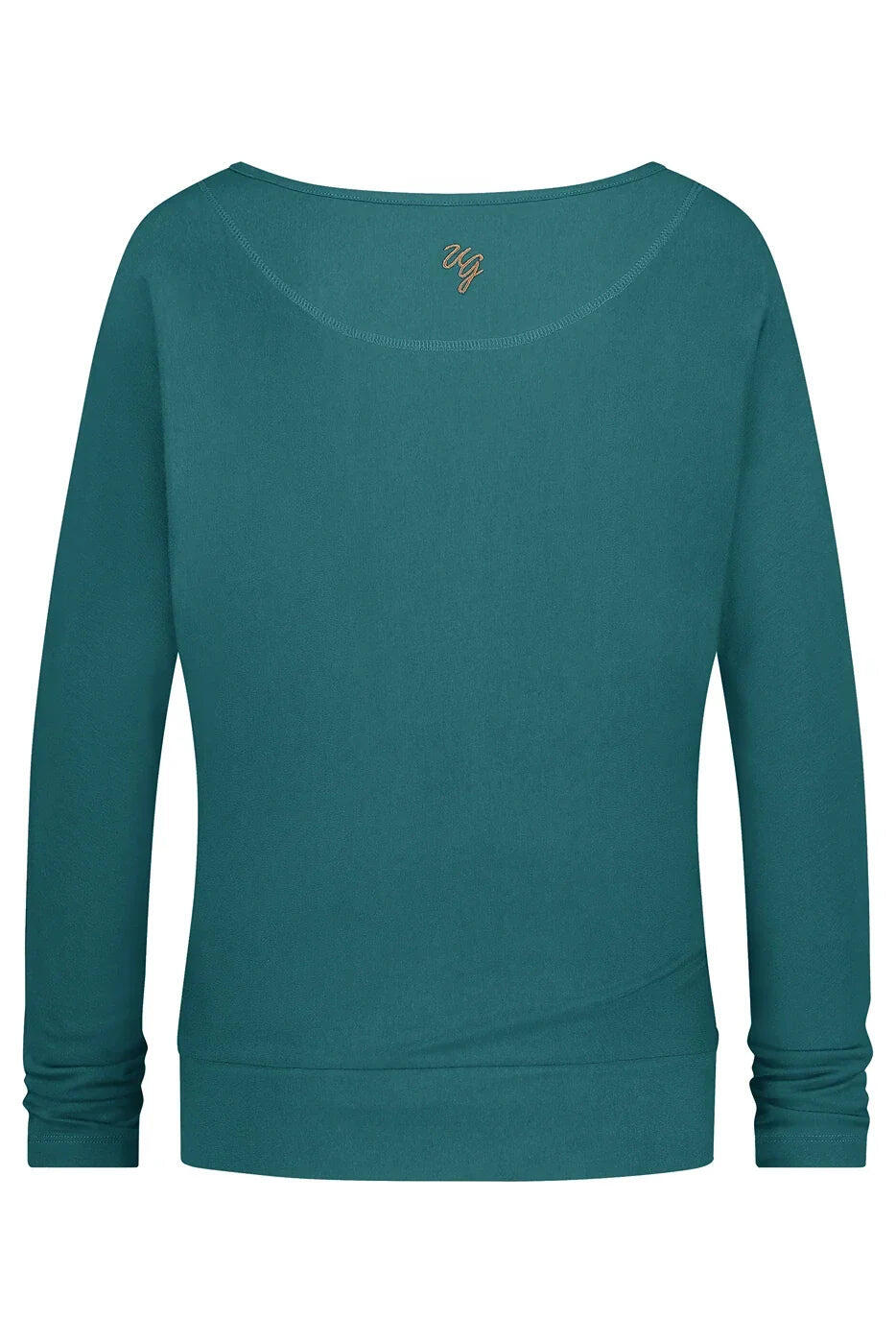 Chemise de Yoga et Pilates à manches longues Budhi, manche chauve-souris - Vert 4/5