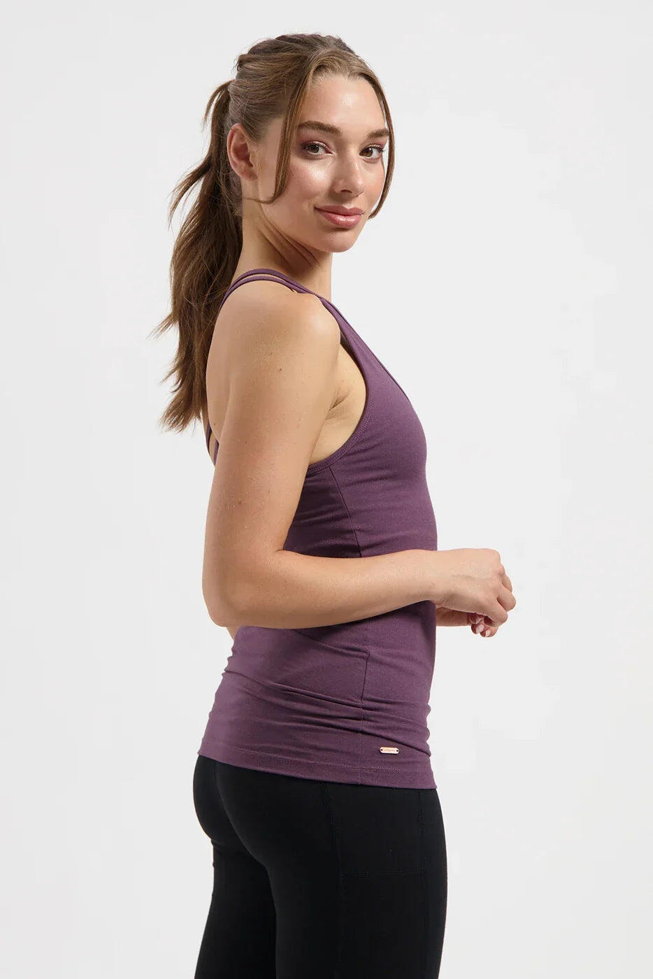 Top de Yoga et Pilates en Bambou Lyrais  - Baie 3/5