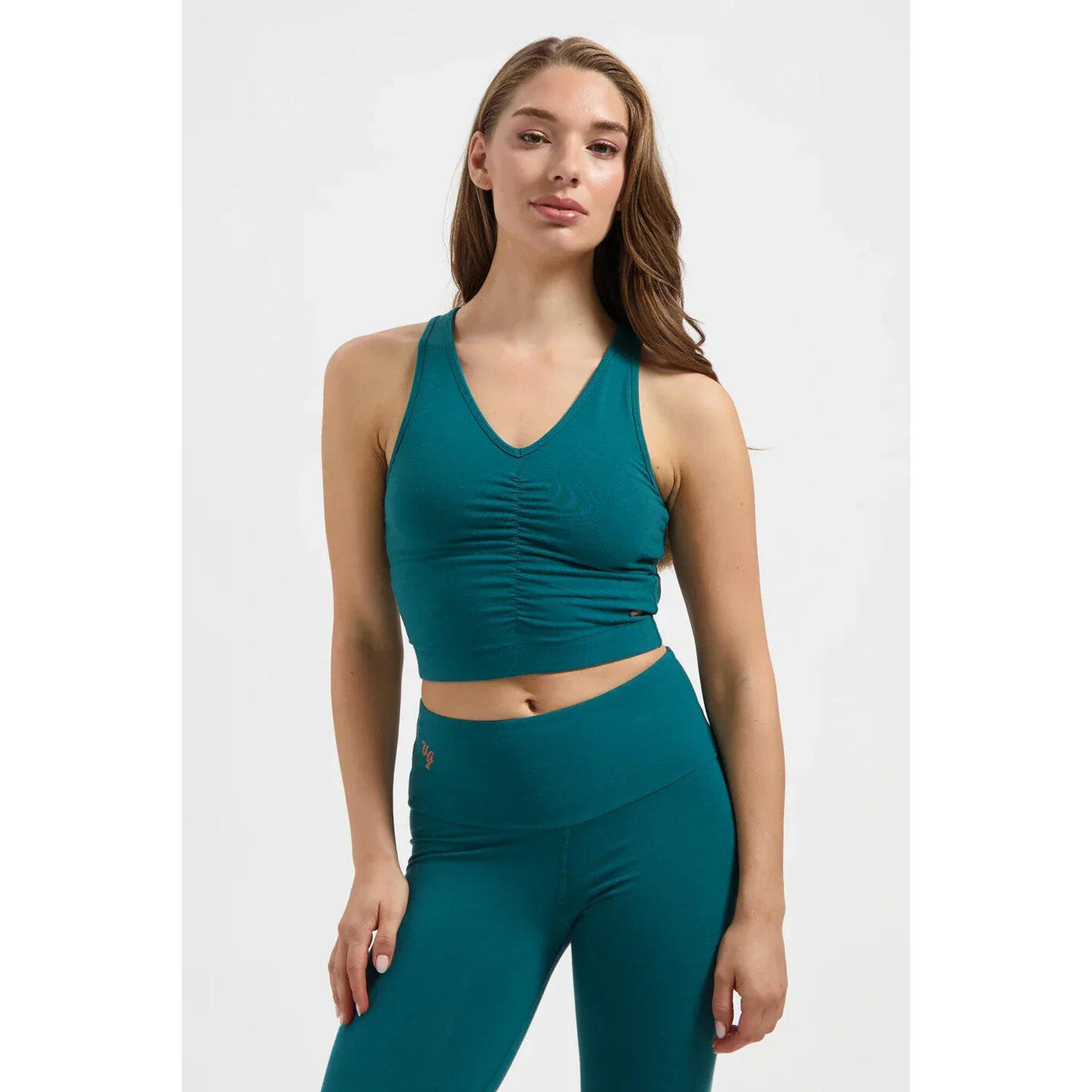 Urban Goddess - Soutien-gorge De Sport Anjea - Vert Mer - Brassière - Bleu - S - Decathlon