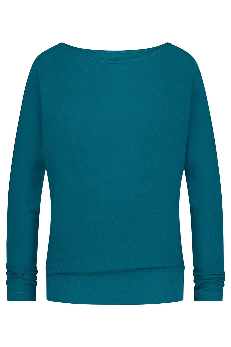 Chemise de Yoga et Pilates à manches longues Budhi, manche chauve-souris-Petrole 5/5