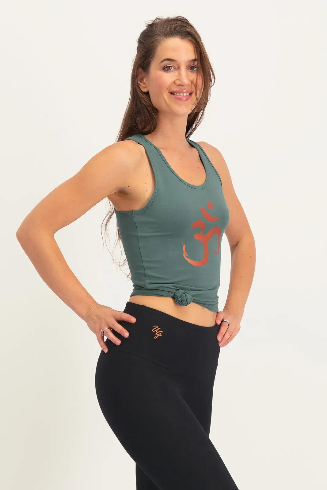 Débardeur de Yoga et Pilates Om Core - Forêt 2/5