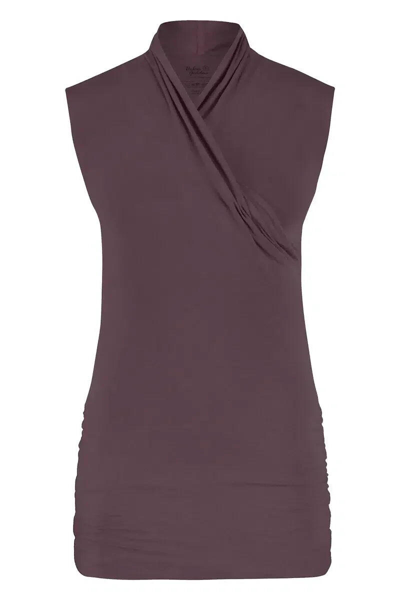 Good Karma - Top de Yoga et Pilates en coton biologique - Violet 5/5