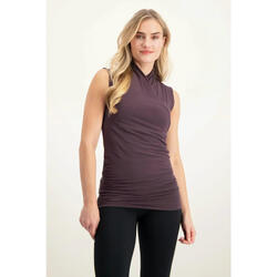 Good Karma - Top de yoga multifonctionnel en coton biologique - Violet