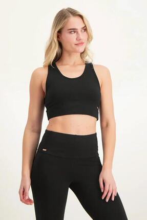 Surya Yoga et Pilates Sports Bra - Noir Onyx