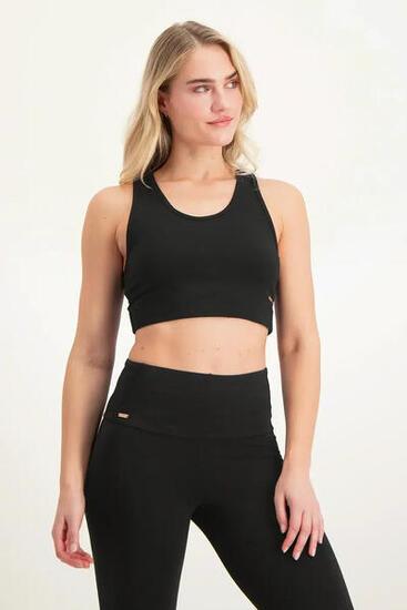 Surya Yoga et Pilates Sports Bra - Noir Onyx