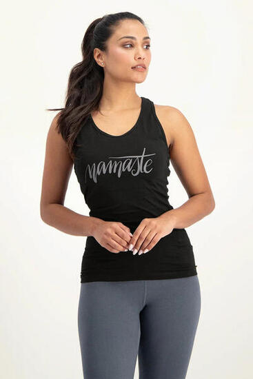 Débardeur de Yoga et Pilates Namaste Core - Noir onyx
